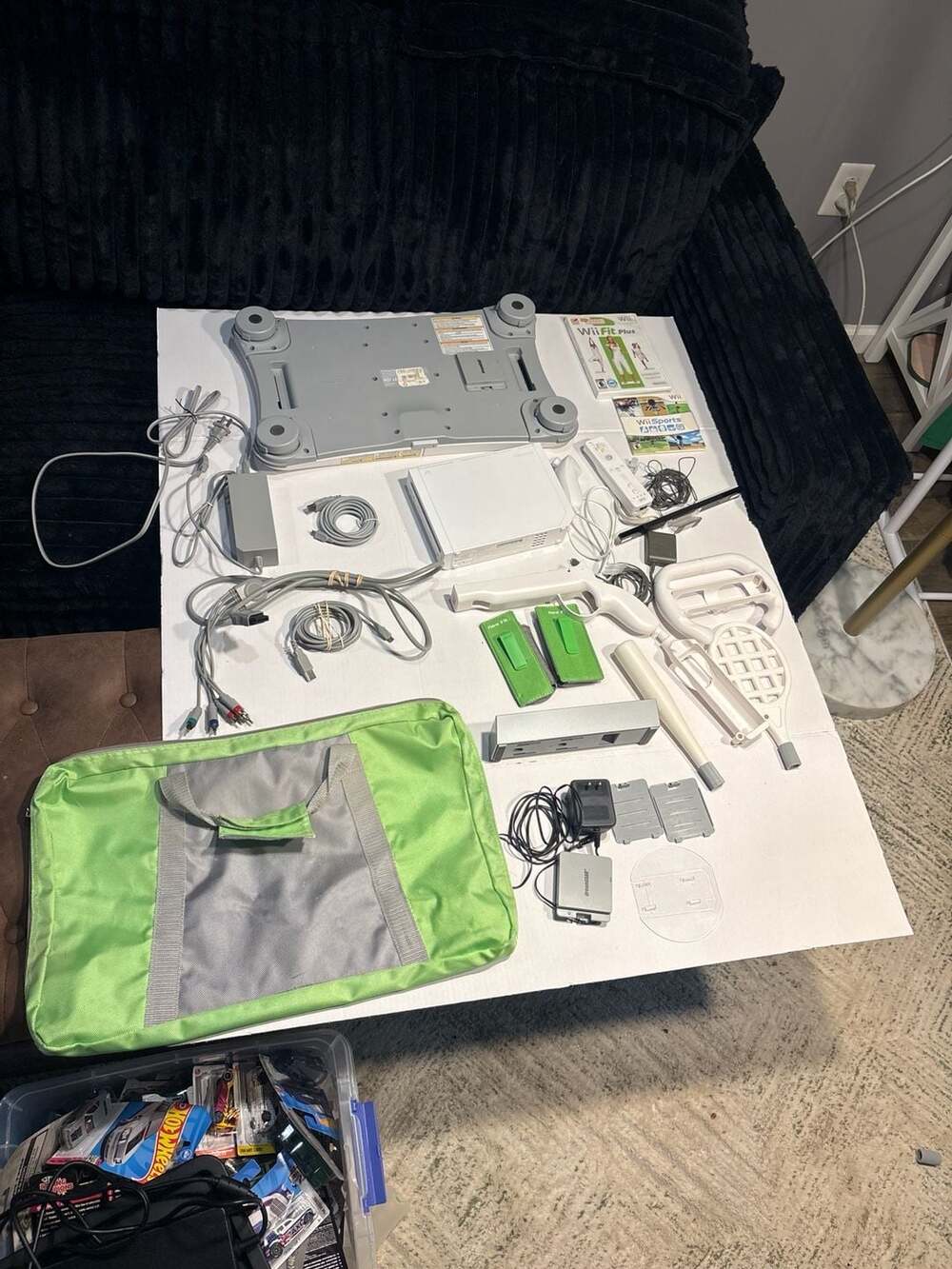 Nintendo Wii Bundle with Balance Board, Wii Fit Plus, Wii Sports & Accessories